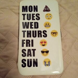 Olivia Miller Emoji Weekly Planner Phone Case/Wallet